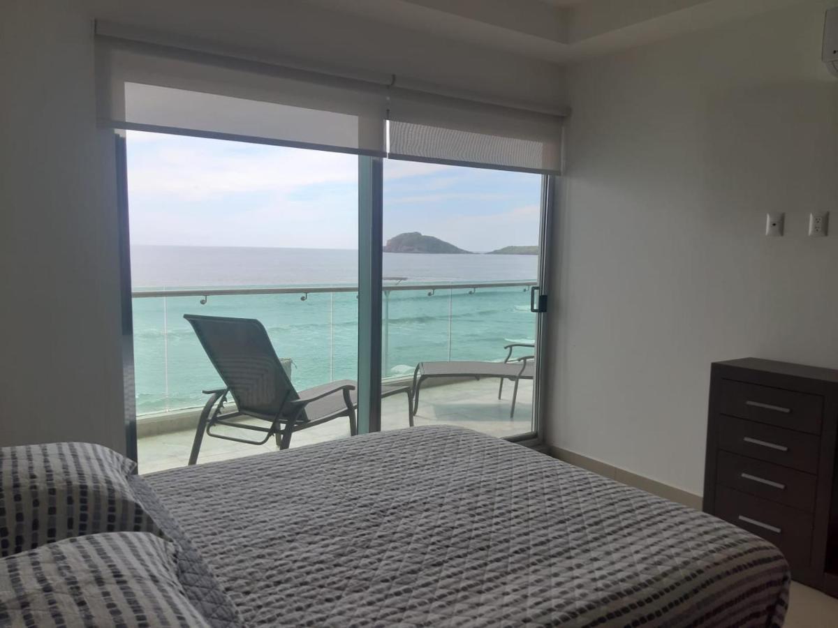 Hermoso Y Moderno Departamento Frente Al Malecon Con Preciosa Vista Al Mar Mazatlán Eksteriør billede