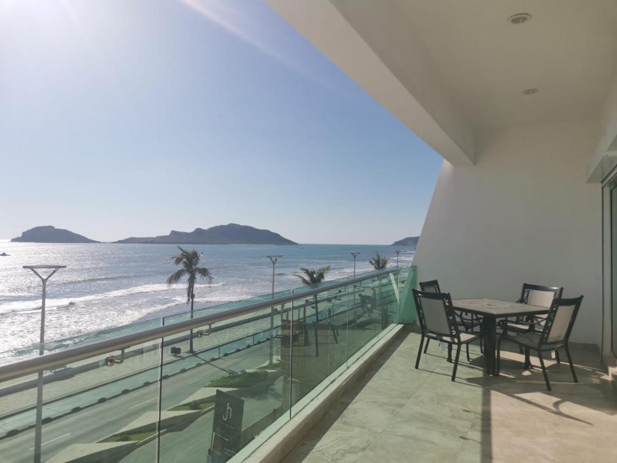 Hermoso Y Moderno Departamento Frente Al Malecon Con Preciosa Vista Al Mar Mazatlán Eksteriør billede