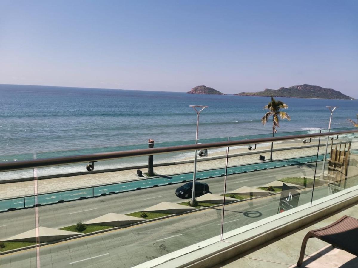 Hermoso Y Moderno Departamento Frente Al Malecon Con Preciosa Vista Al Mar Mazatlán Eksteriør billede