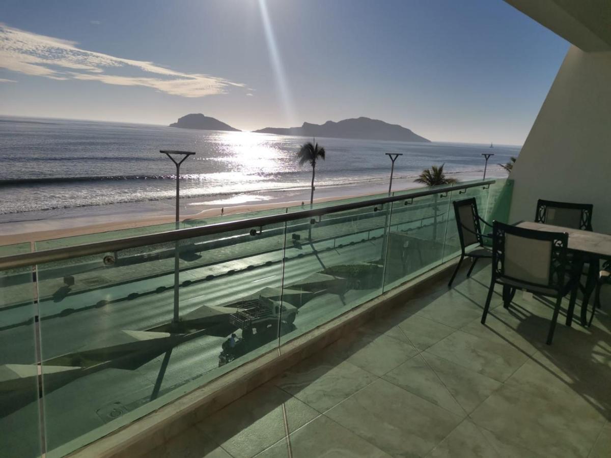 Hermoso Y Moderno Departamento Frente Al Malecon Con Preciosa Vista Al Mar Mazatlán Eksteriør billede